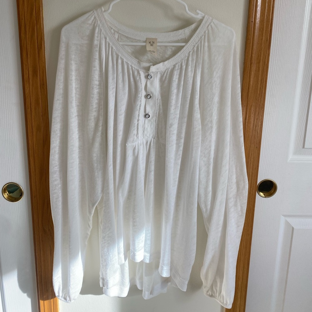 We the Free - Free People - S, White Long-sleeve top